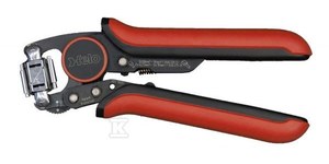 Zaciskarka do tulejek kablowych z ruchomą głowicą 0,08 - 16 mm2