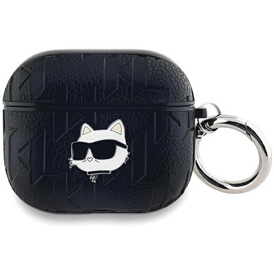 Karl Lagerfeld KLA3PGCHPK AirPods 3 cover czarny/black Monogram Choupette Head