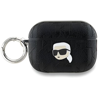 Karl Lagerfeld KLAP2PGKIPK AirPods Pro 2 (2022/2023) cover czarny/black Monogram Karl Head