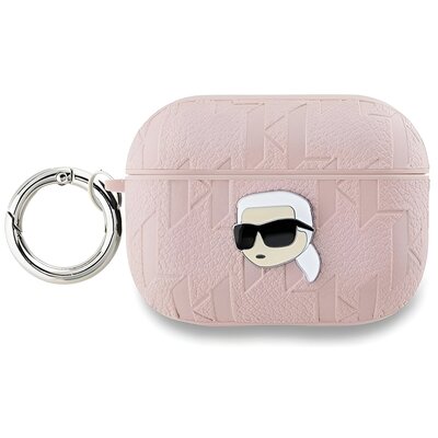 Karl Lagerfeld KLAP2PGKIPP AirPods Pro 2 (2022/2023) cover różowy/pink Monogram Karl Head