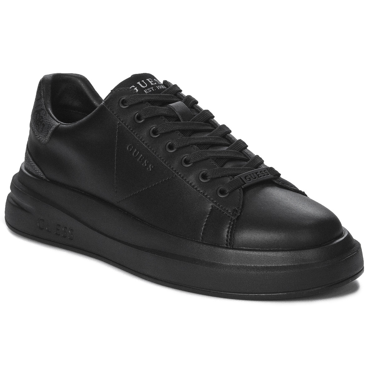 Guess Sneakersy Męskie Czarne-44