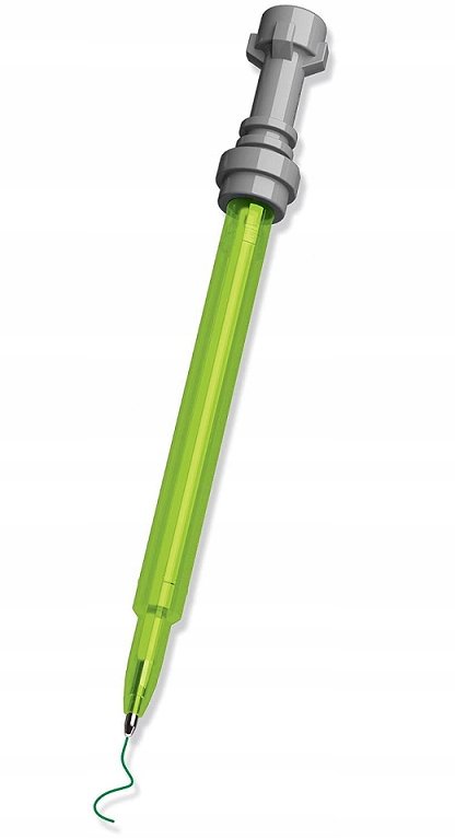 LEGO 52878 STAR WARS DŁUGOPIS MIECZ JASNY ZIELONY