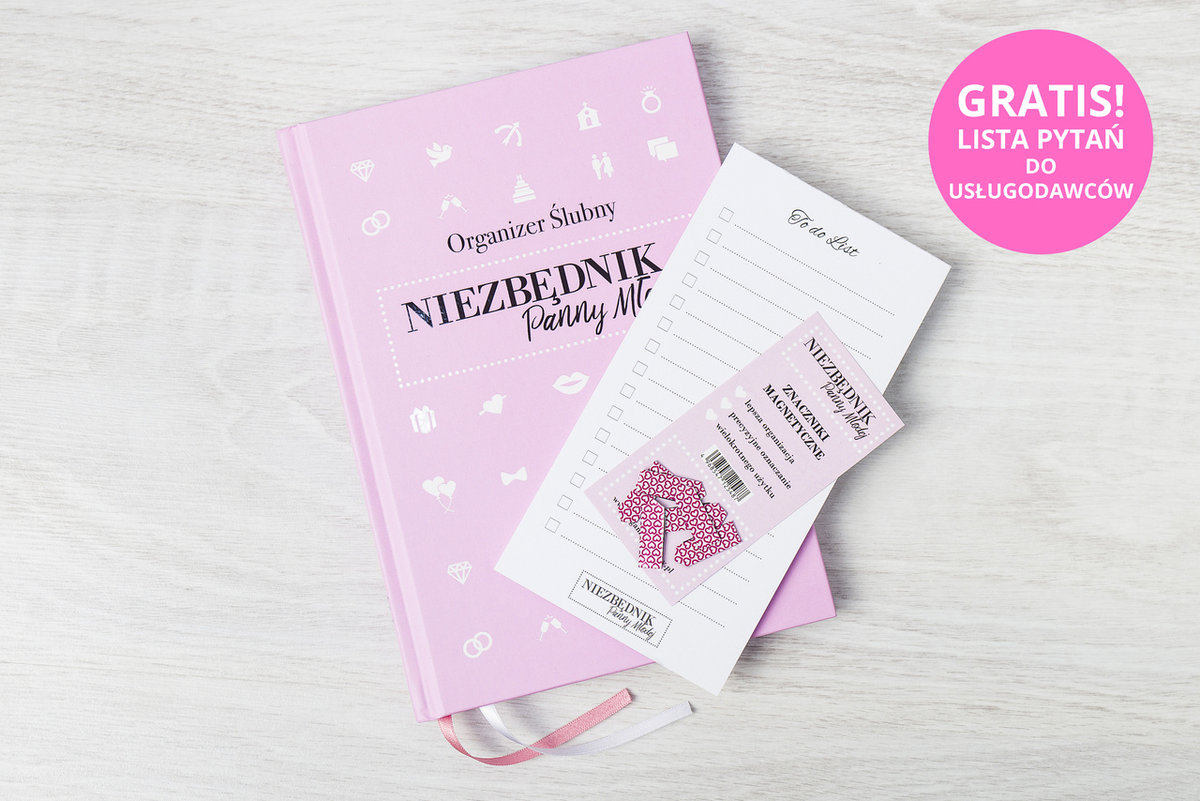 Zestaw Organizer Ślubny - Oprawa Książkowa