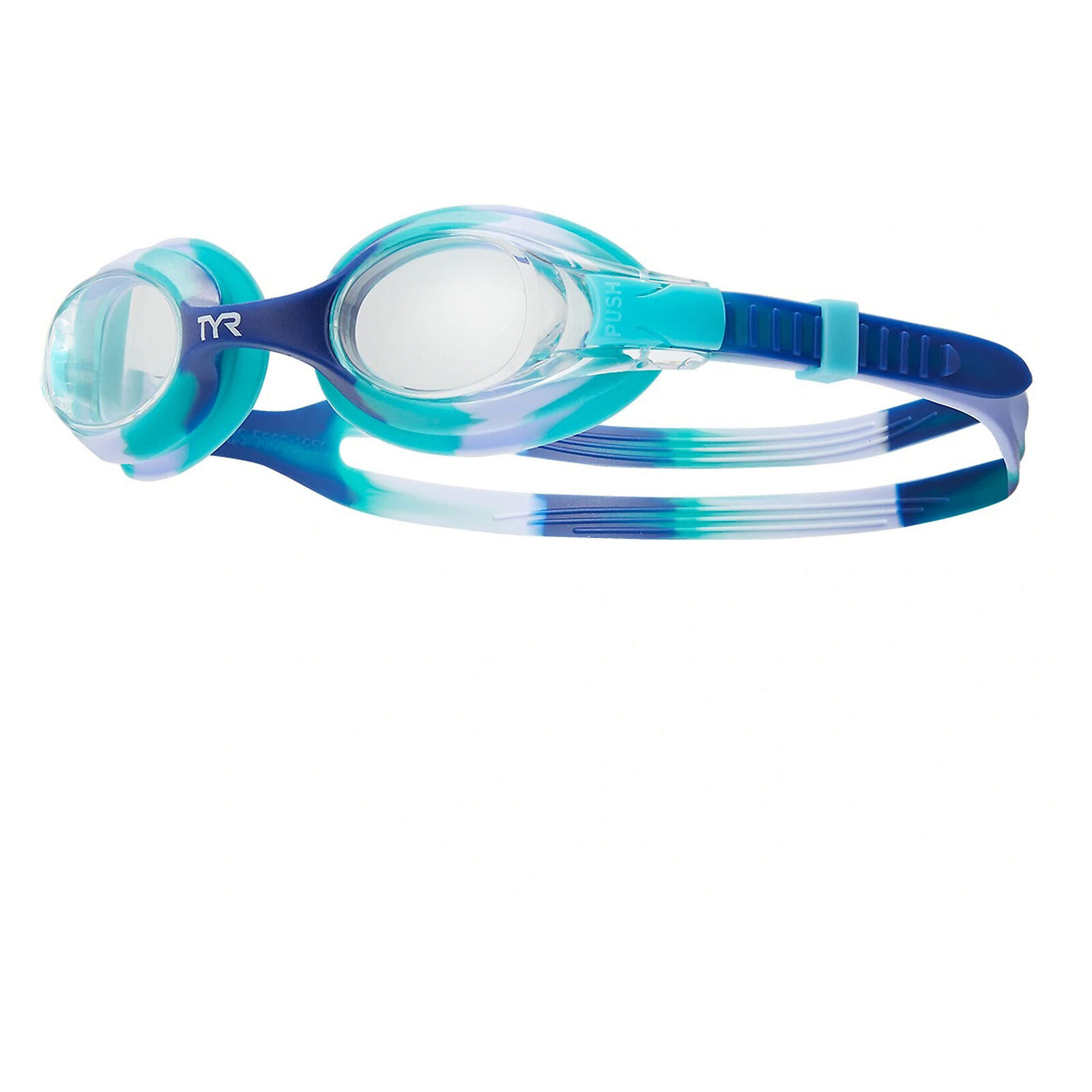 Okularki do pływania dla dzieci TYR Swimple Tie Dye LGSWTD
