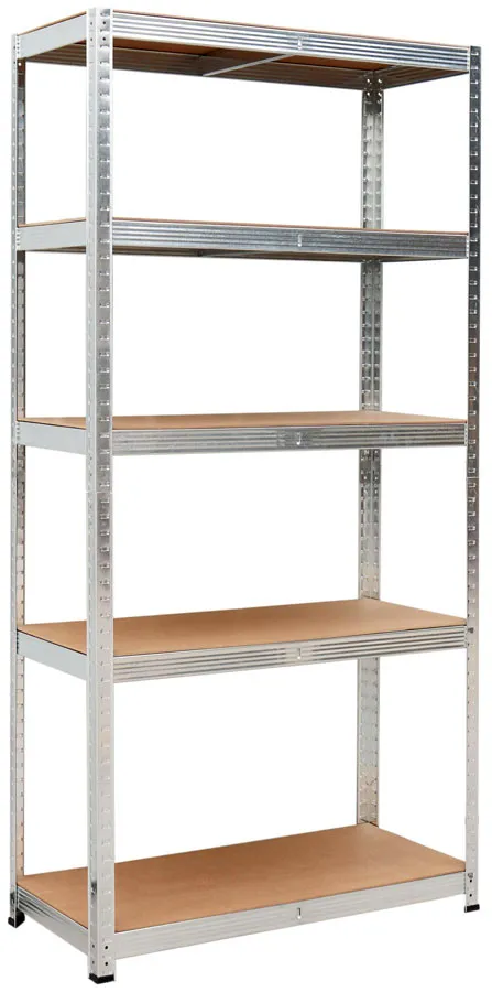 Metalowy do piwnicy regał 150 cm A5-L32