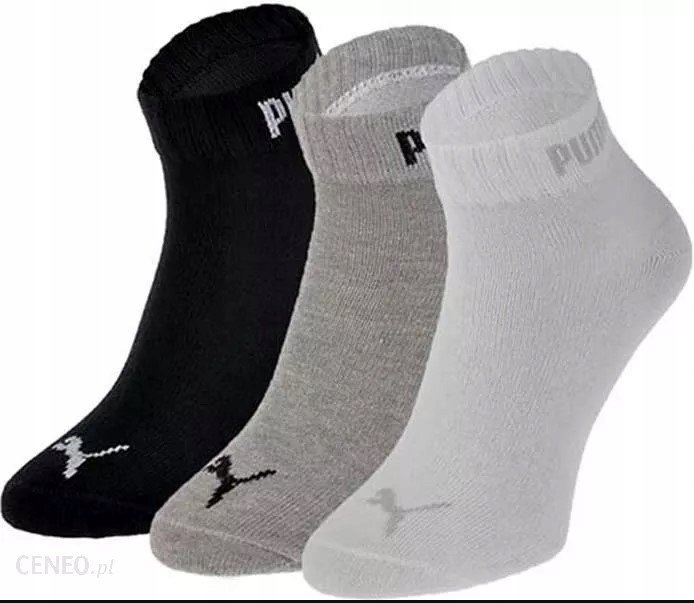 PUMA SKARPETY QUARTER 3 PARY Roz: 43-46 3-kolory