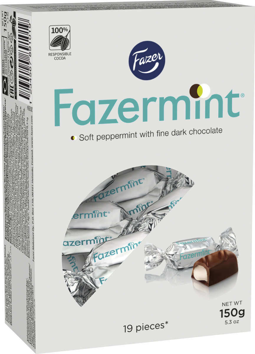 Fazer, Praliny Fazermint, 150 g