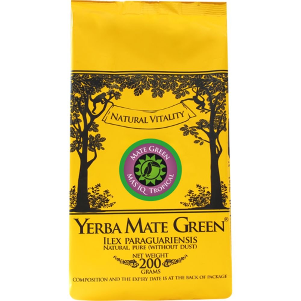 Yerba Mate Green Mas IQ Tropical 200 g