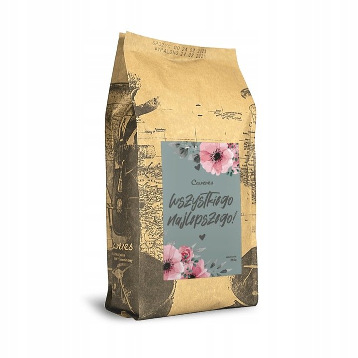 Caveres Brazylia 50/50 WSZYSTKIEGO NAJLEPSZEGO - Kawa mielona 250g