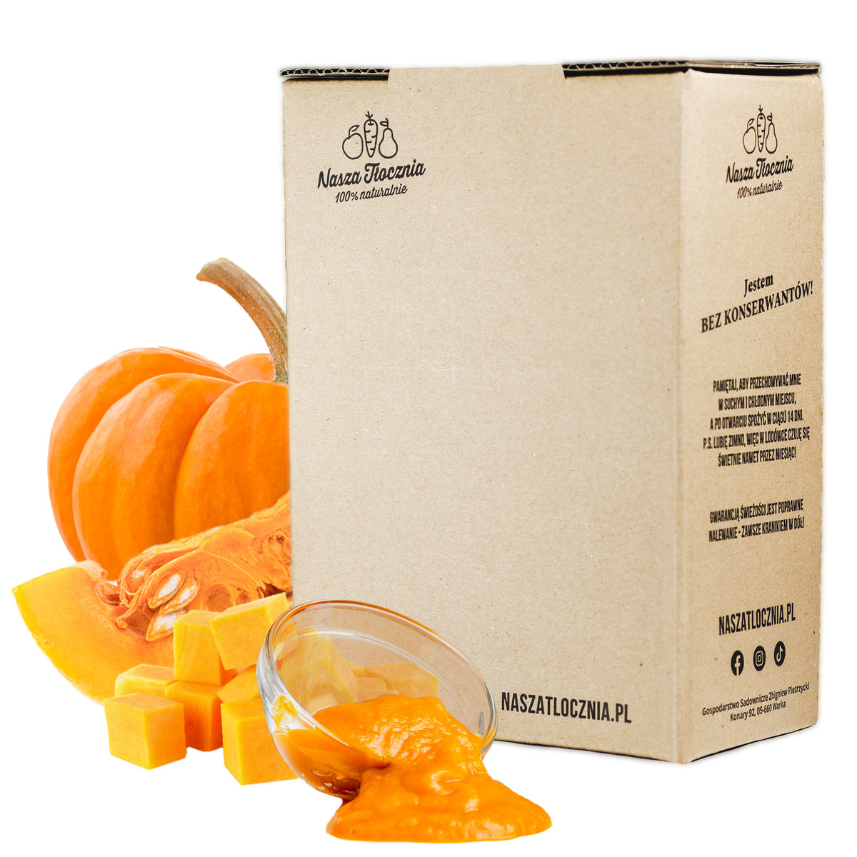 Przecier premium 100% Dynia tylko 16,50 zł/kg 3kg