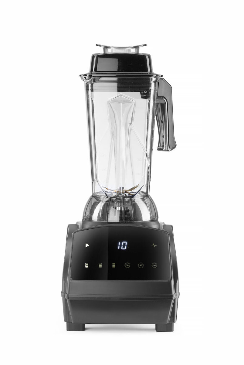Blender barmański elektroniczny, HENDI, 2,5L, czarny, 220-240V/1680W, 220x240x(H)535mm