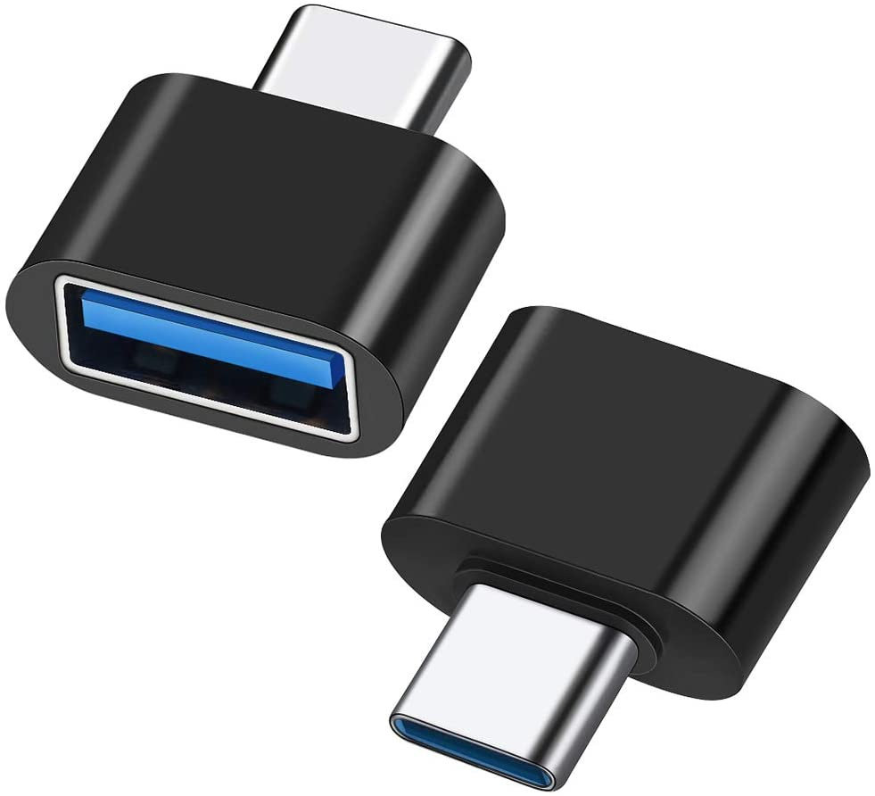 Adapter OTG USB-C do USB 2.0 Type-A [F] Czarny