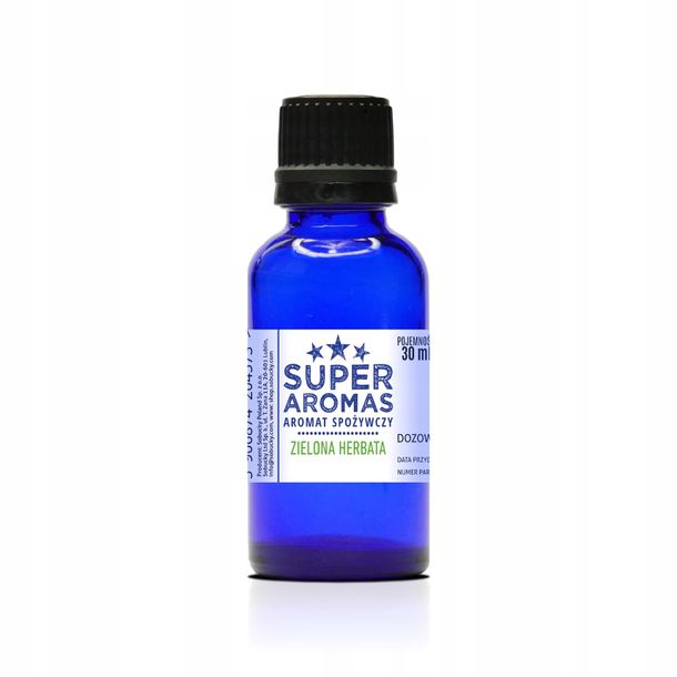 SUPER AROMAS Aromat Spożywczy ZIELONA HERBATA 30ml