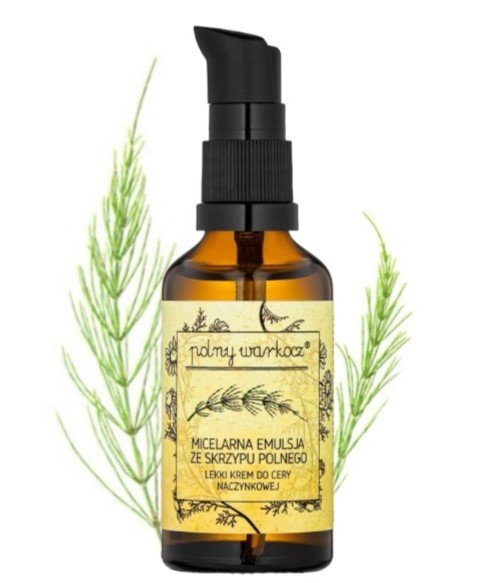 Polny Warkocz, Emulsja ze Skrzypu Polnego Lekki Krem do Cery Naczynkowej, 50ml