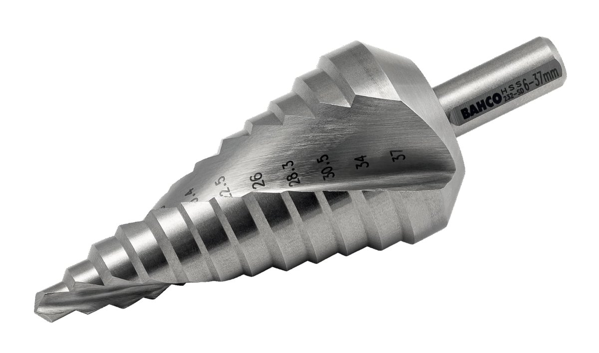Wiertło stopniowe – od 6 do 37 mm BAHCO