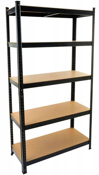 Czarny regał do piwnicy 875 kg K6-P82