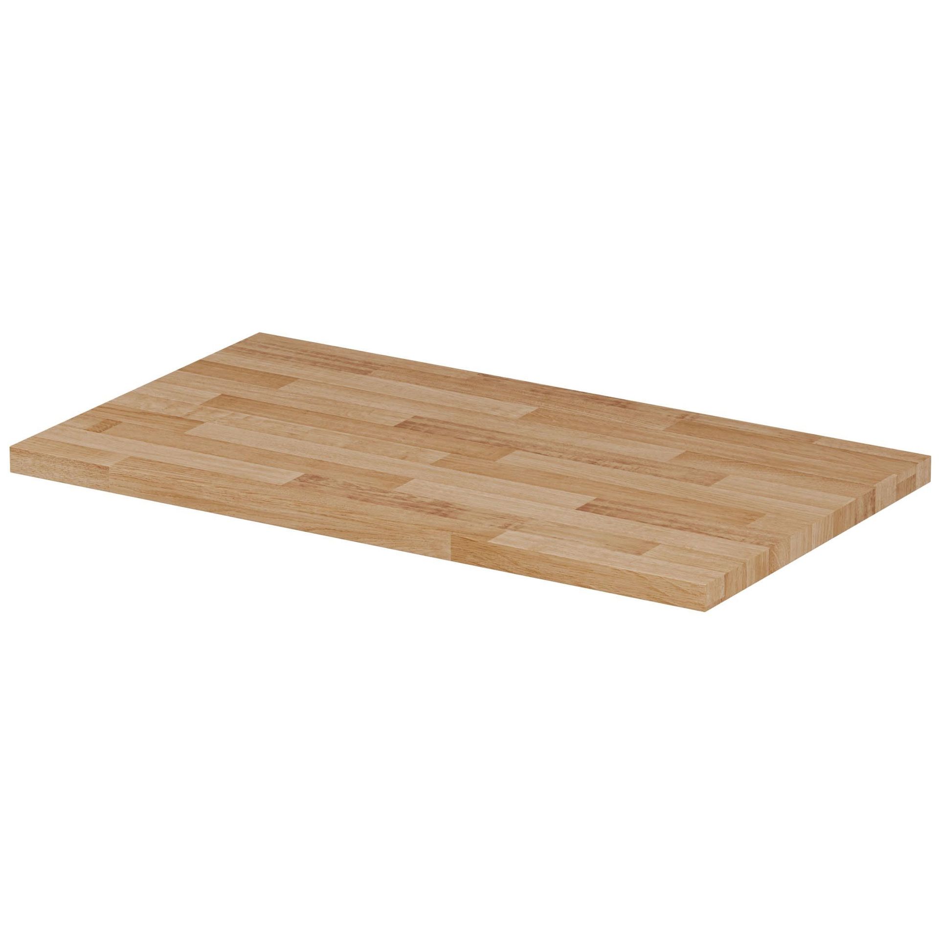 Blat łazienkowy Krofam Harmo/Arco 81x46 cm dąb 149-0086