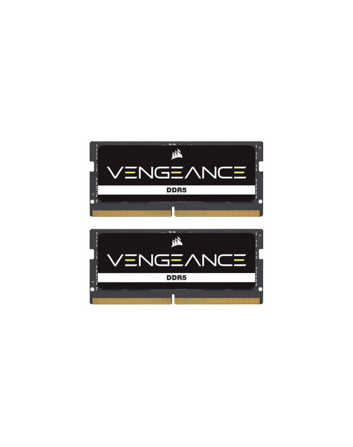 Corsair Vengeance SODIMM DDR55600 64GB CL48 Dual Channel Intel XMP Czarny CMSX64GX5M2A5600C48