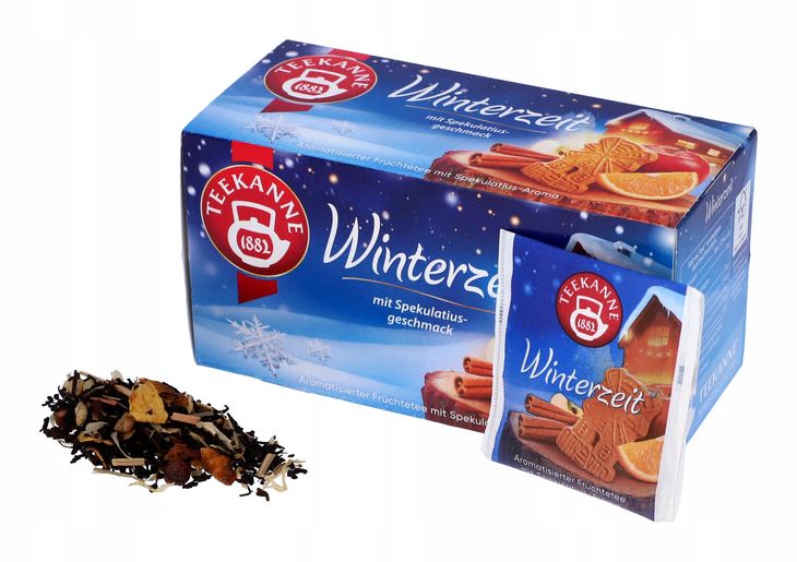 ﻿Herbata Świąteczna Zimowa TEEKANNE Winterzeit 20 torebek 60 g DE