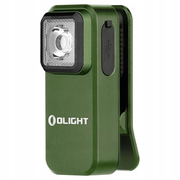 ﻿OLIGHT Latarka akumulatorowa Oclip OD Green - 300 lumenów