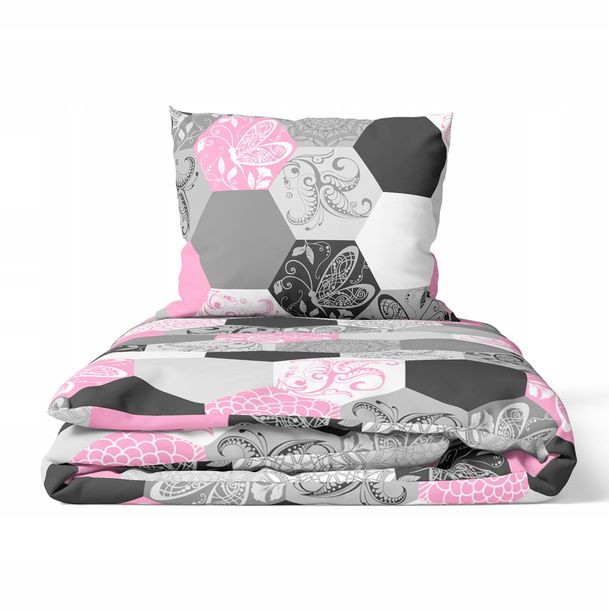 Pościel Z Kory 160x200cm + 2x70x80cm Polski Produkt Wzory Bielawa -plasty R