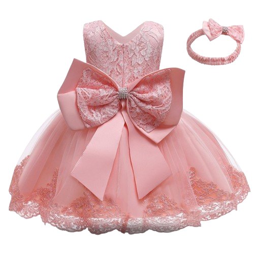 Sukienka Dziewczęca z Opaską – Idealna na Wesele i Przyjęcia - 80