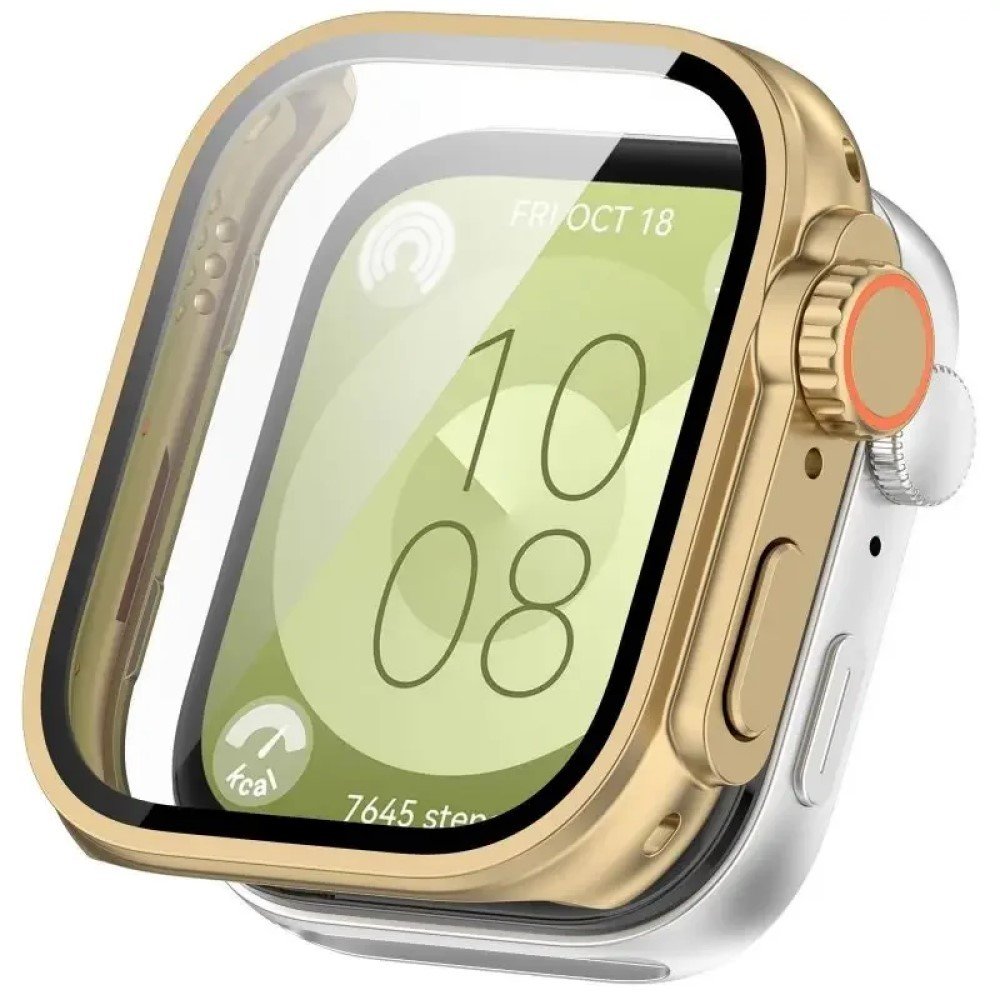 2W1 HARTOWANE SZKŁO +OCHRONNE ETUI DO HUAWEI WATCH FIT 3 FIT 3 OSŁONKA CASE