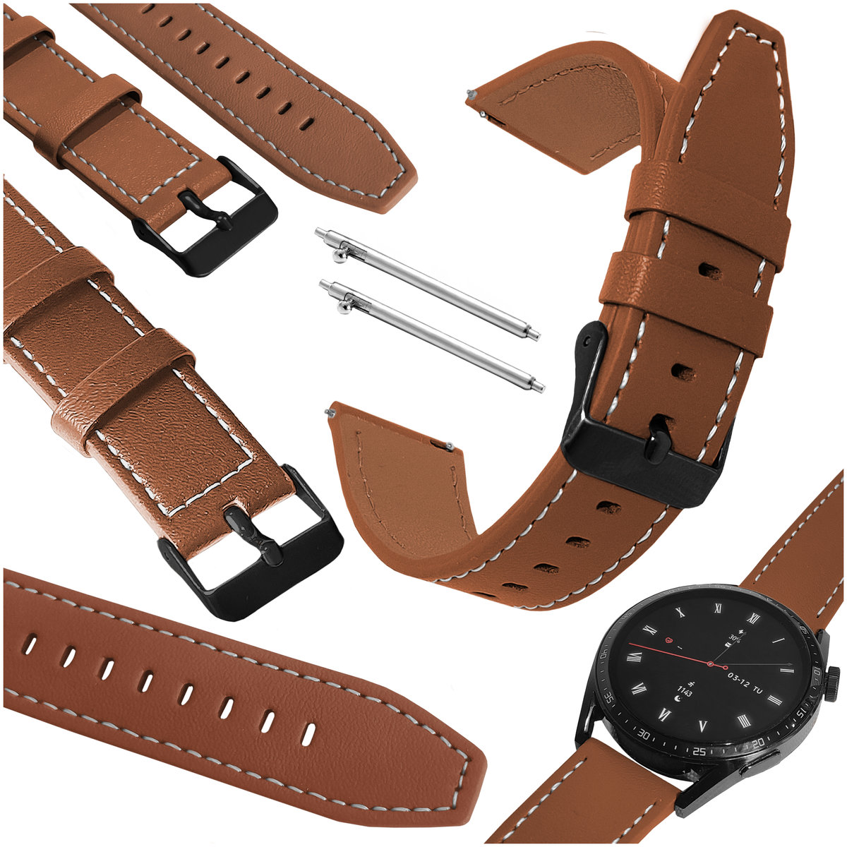 Pasek do Huawei Watch GT 2 3 4 46mm pro 48mm se gt2 gt4 sport lte opaska