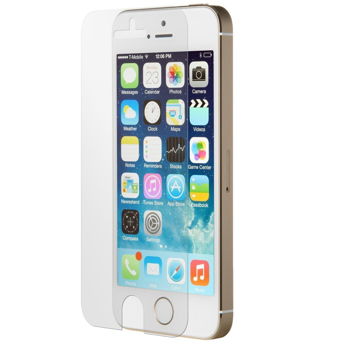 iPhone 5 / 5S / SE Folia ochronna na ekran Odporna na zarysowania Niezwykle przezroczysta