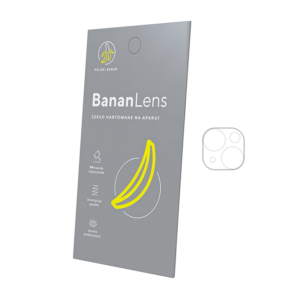 ApplePhone 15 - Szkło hartowane BananLens na aparat