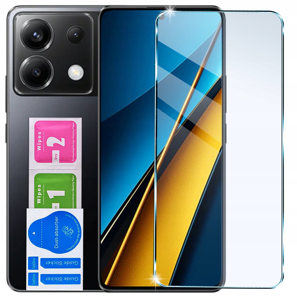 Szkło Hartowane do Xiaomi Poco X6 5G OCHRONNE SZYBKA 9H