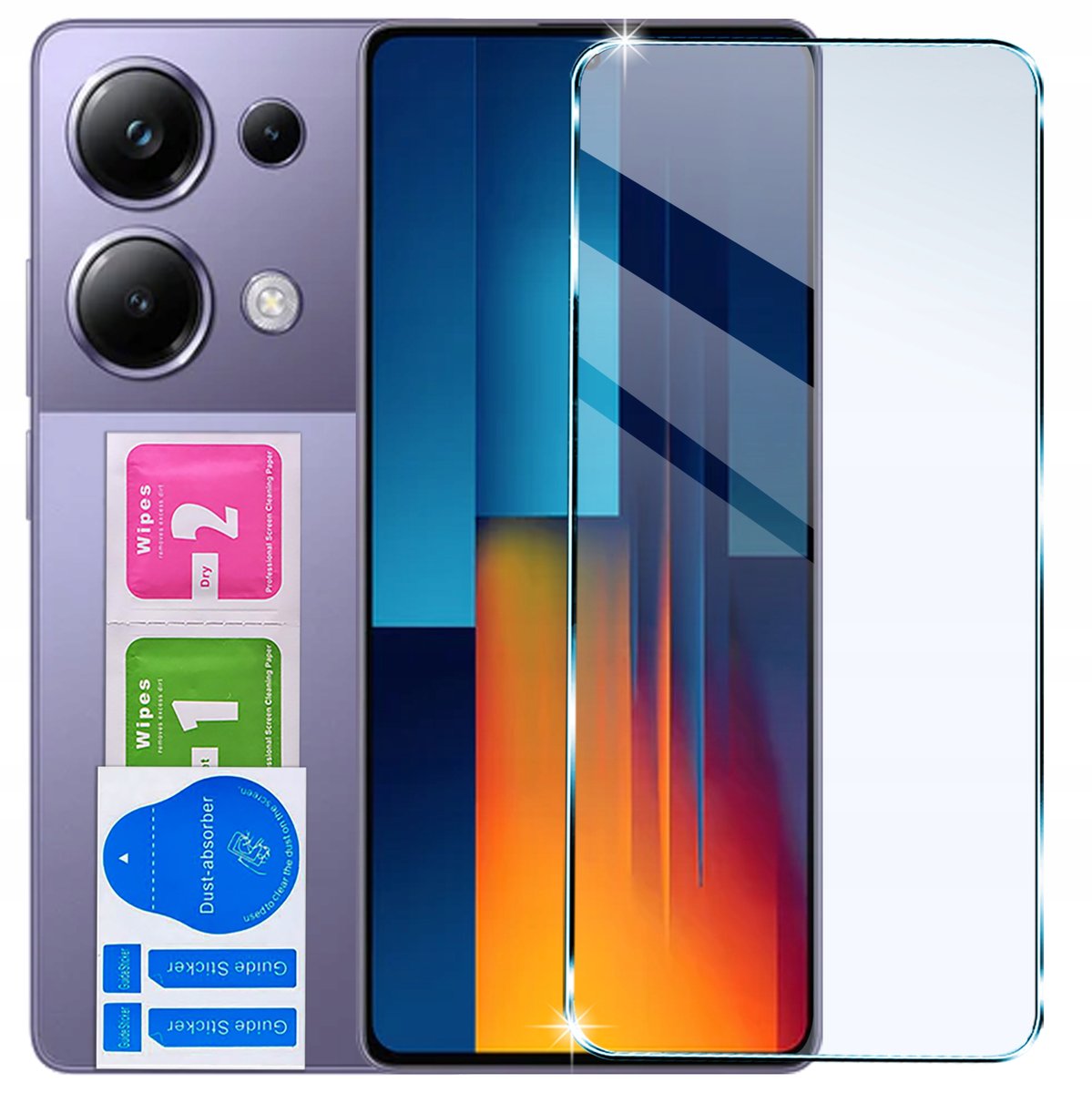 Szkło Hartowane do Xiaomi Poco M6 Pro OCHRONNE SZYBKA 9H