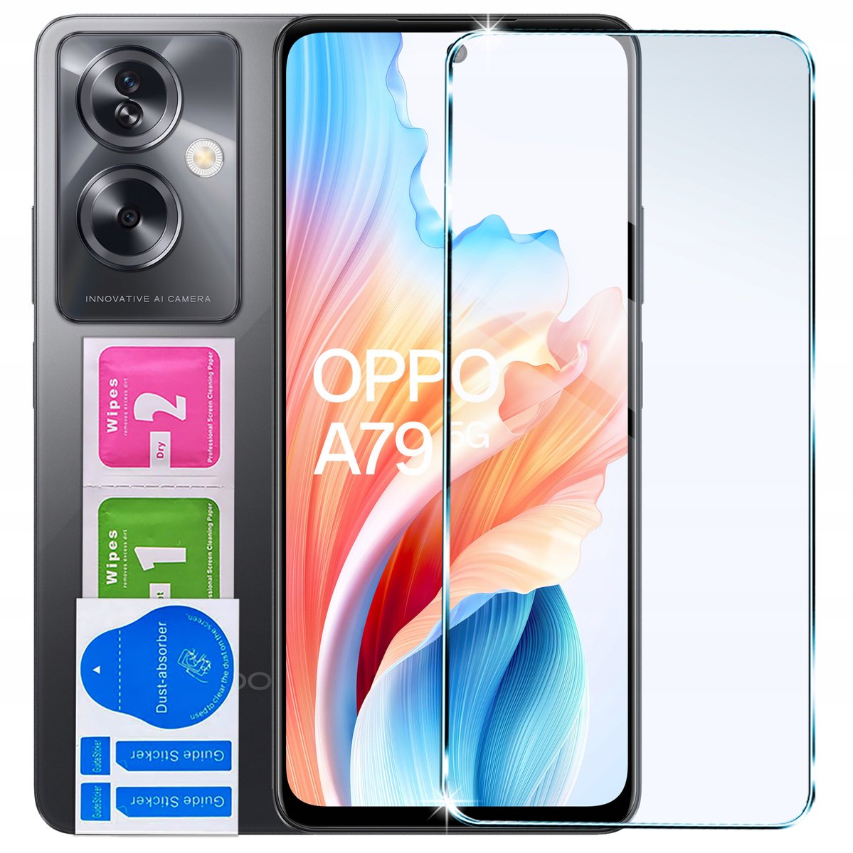 Szkło Hartowane do Oppo A79 5G OCHRONNE SZYBKA 9H