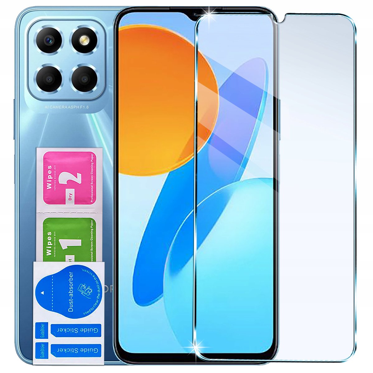 Szkło Hartowane 9H do Honor X8 5G| Honor X6| Honor 70 Lite OCHRONNE SZYBKA