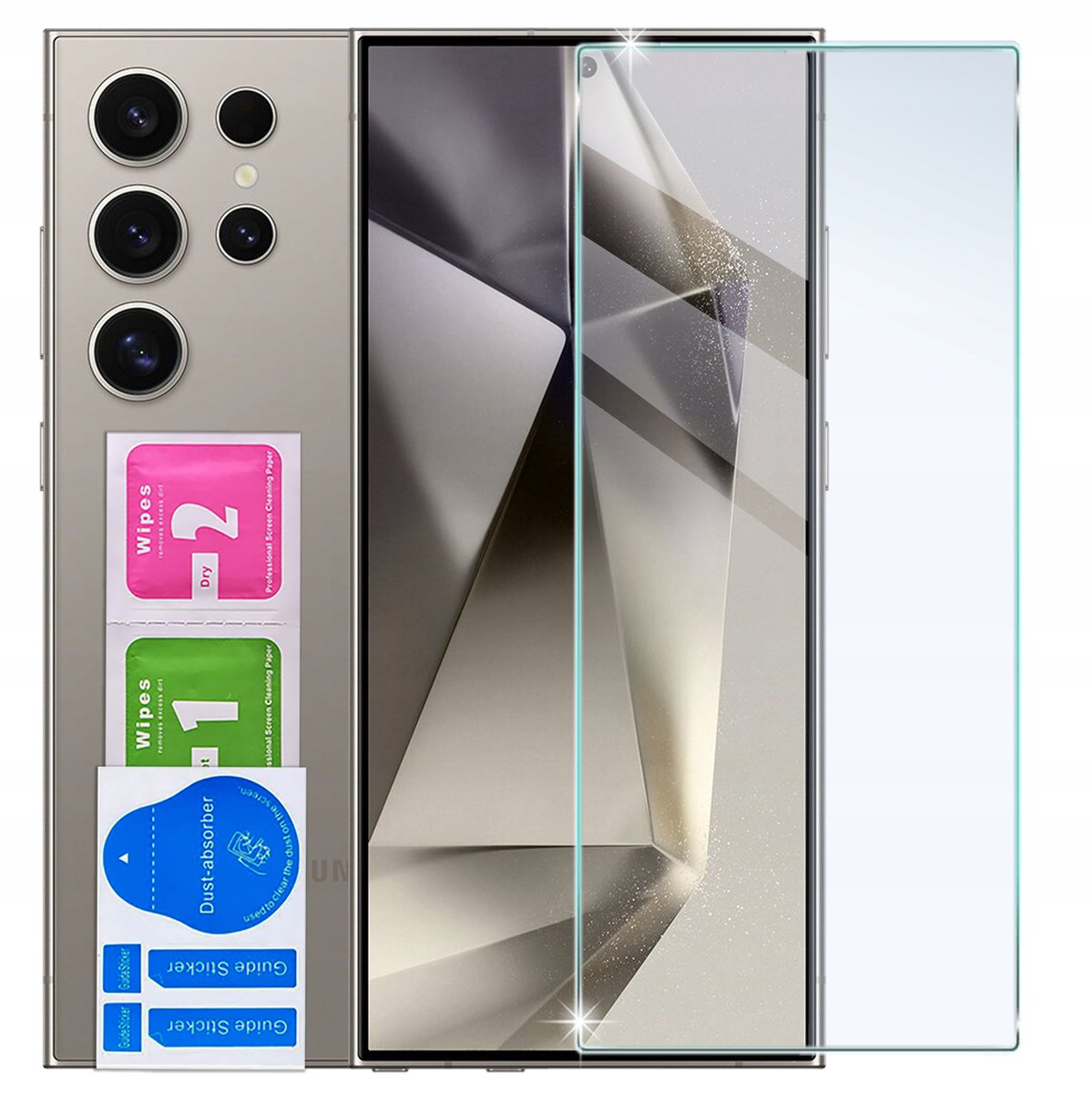 Szkło Hartowane do Samsung Galaxy S24 Ultra OCHRONNE SZYBKA 9H