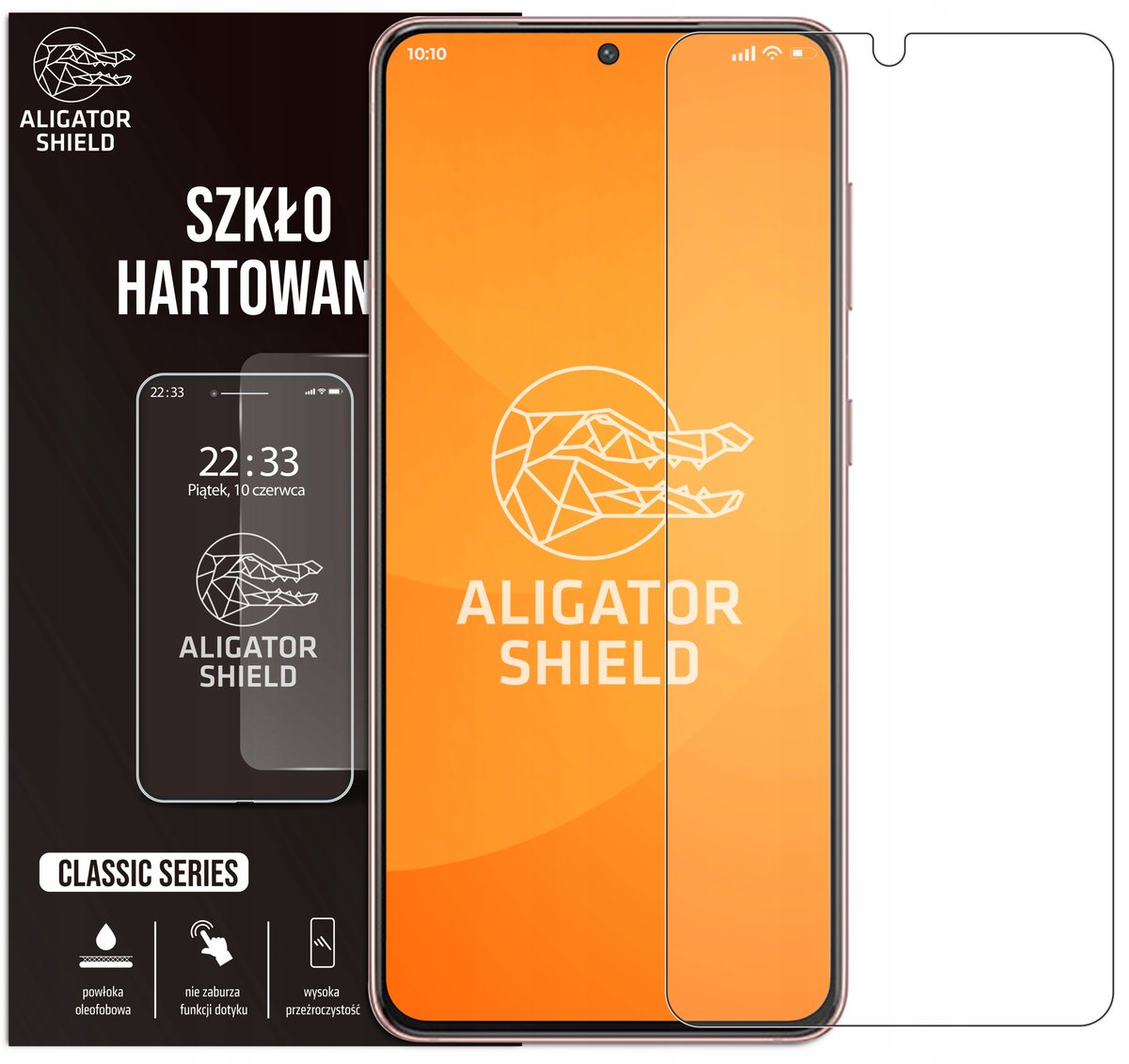 SZKŁO HARTOWANE DO SAMSUNG GALAXY S21 SZYBKA OCHRONNA NA EKRAN 9H