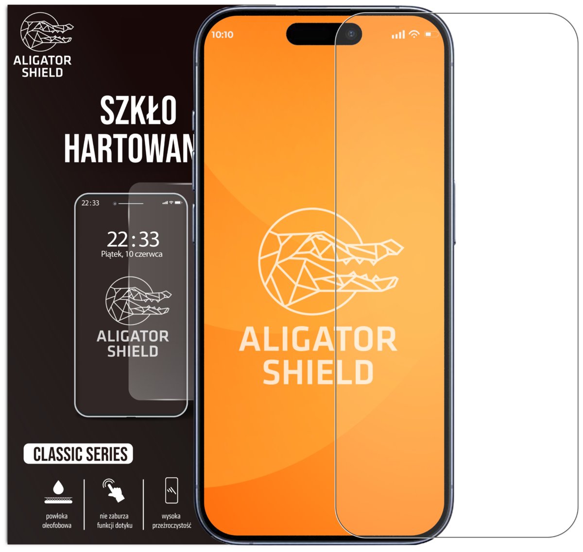 SZKŁO HARTOWANE DO IPHONE 15 PRO SZYBKA OCHRONNA NA EKRAN 9H