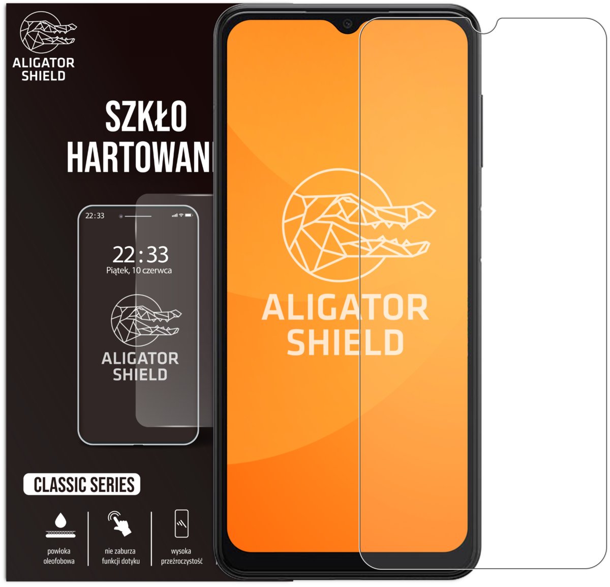 SZKŁO HARTOWANE DO SAMSUNG GALAXY A13 5G SZYBKA OCHRONNA NA EKRAN 2.5D 9H