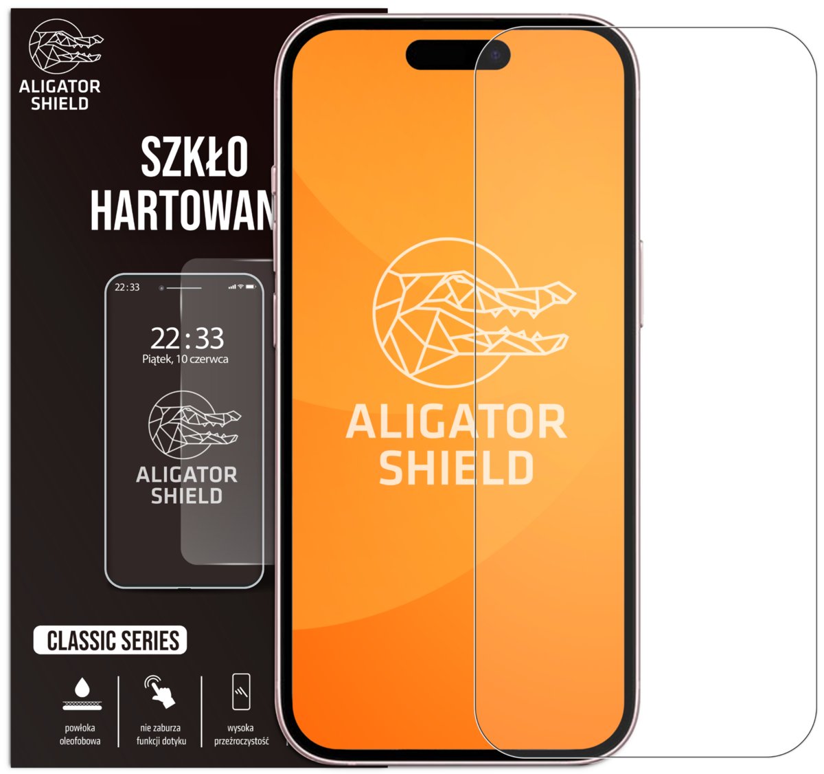 SZKŁO HARTOWANE DO IPHONE 15 SZYBKA OCHRONNA NA EKRAN 9H