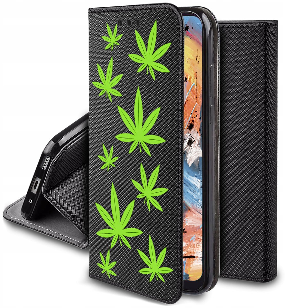 Etui do Motorola Moto Edge 40 Pro MAGNET WZORY CASE PORTFEL