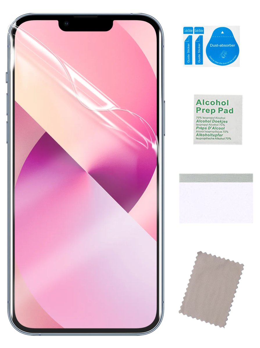 Folia ochronna hydrożelowa do IPHONE 13 na ekran mocna szkło nie pęka TPU