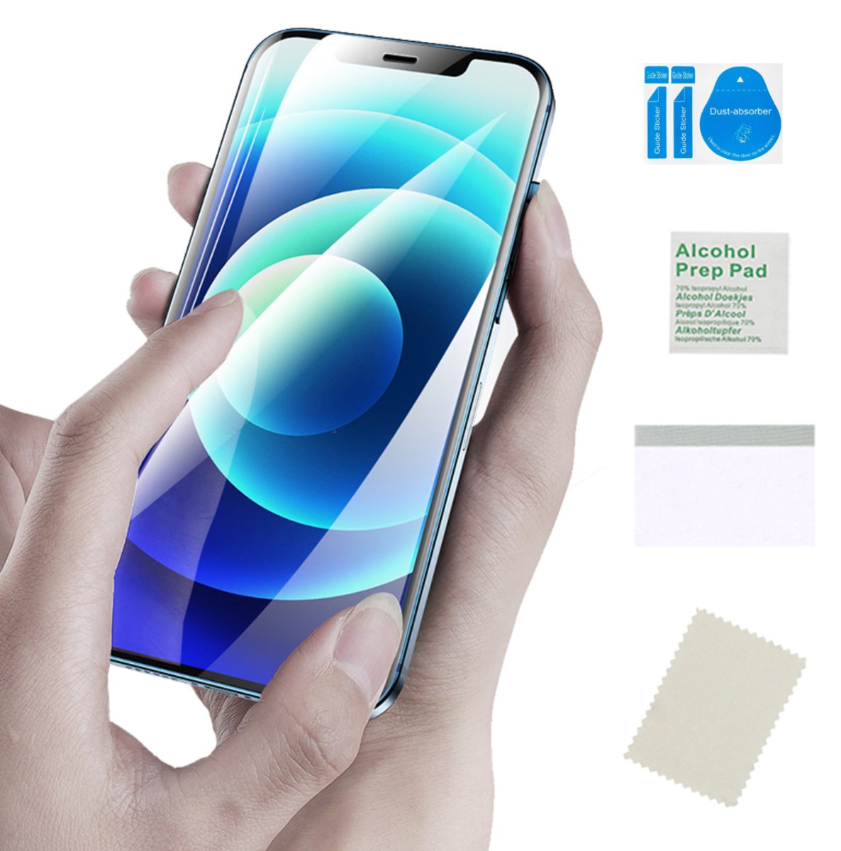 Folia ochronna hydrożelowa do IPHONE 11 na ekran mocna szkło niepękająceTPU