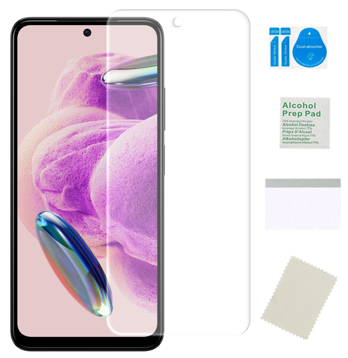 Folia ochronna hydrożelowa do XIAOMI REDMI NOTE 12S na ekran mocn szkło TPU