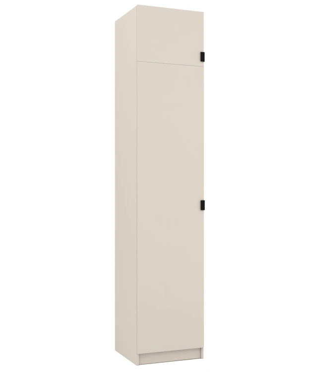 Szafa z nadstawką 50 cm do garderoby modułowej Foxen Cashmere