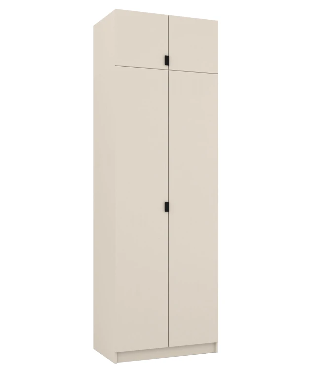 Szafa z nadstawką 80 cm do garderoby modułowej Foxen Cashmere