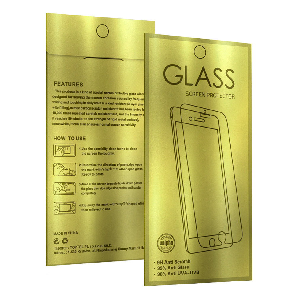 Hartowane szkło Gold do SAMSUNG GALAXY A35 5G/A55 5G
