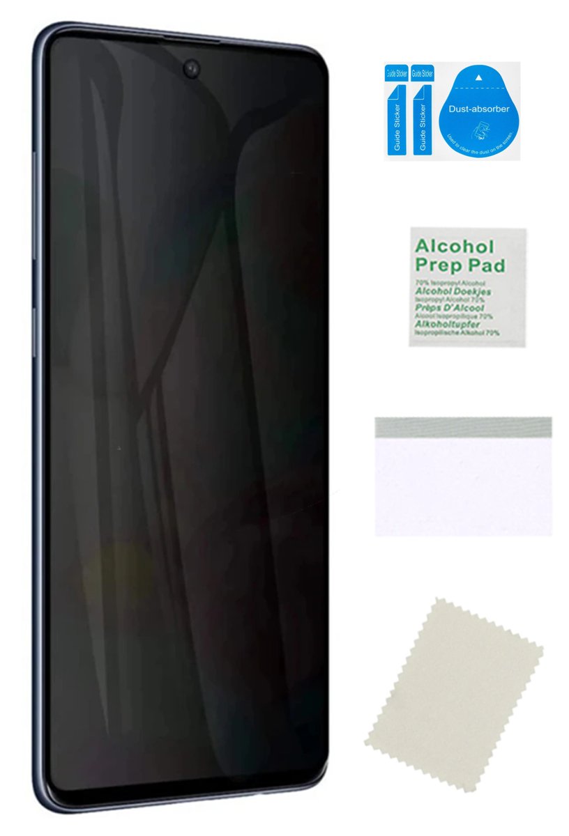 Folia ochronna prywatyzująca do SAMSUNG GALAXY A72 mocna na ekran szkło TPU