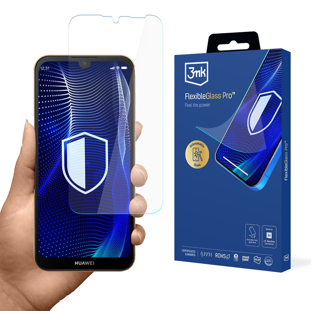 Nietłukące się szkło na ekran Huawei Y5 2019 - 3mk FlexibleGlass Pro