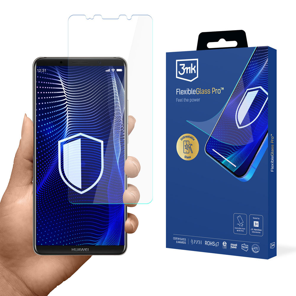 Nietłukące się szkło na ekran Huawei Mate 10 Pro - 3mk FlexibleGlass Pro