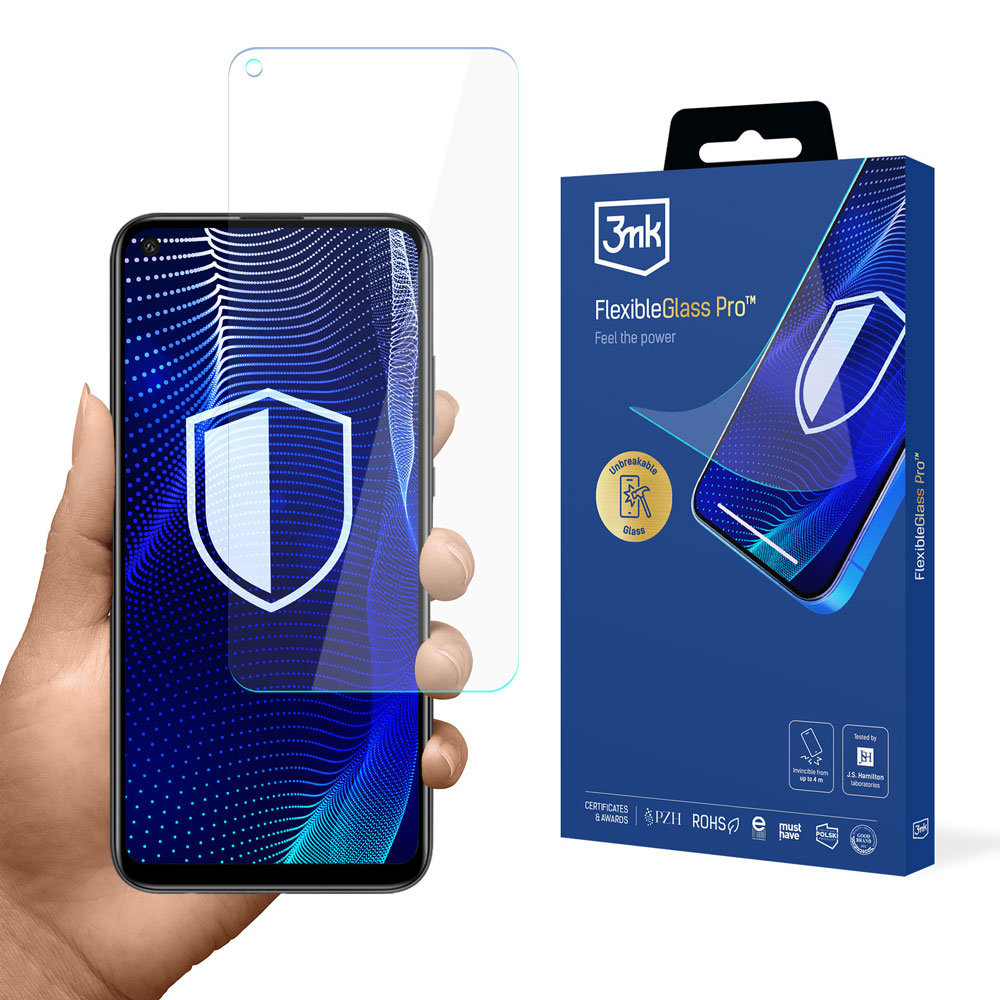 Nietłukące się szkło na ekran Huawei P40 Lite - 3mk FlexibleGlass Pro